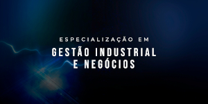 Especialização em gestão industrial e negócios.