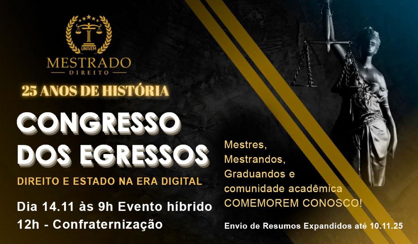 Congresso dos Egressos: Direito e Estado na Era Digital