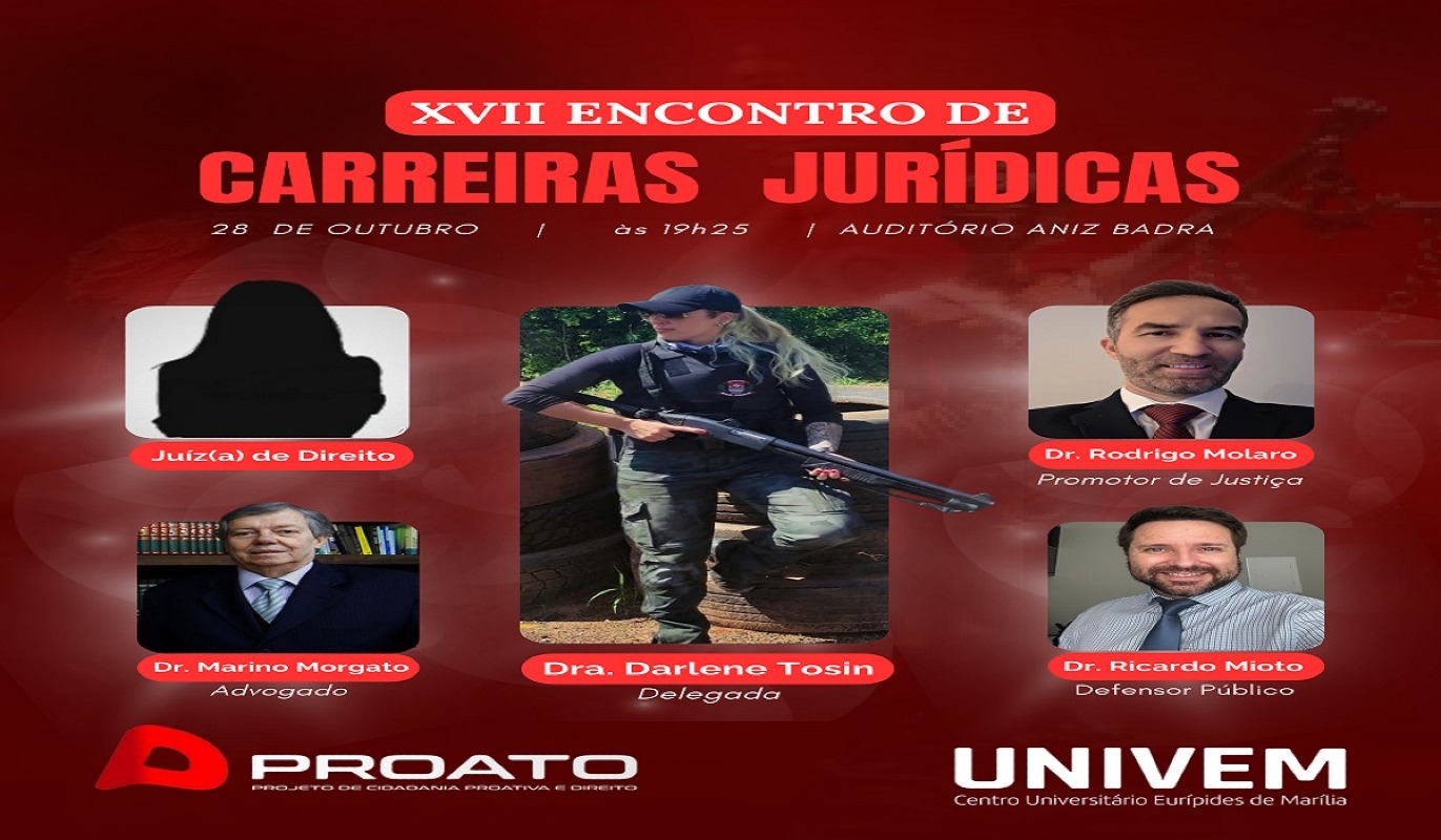 XVII Encontro de Carreiras Jurídicas