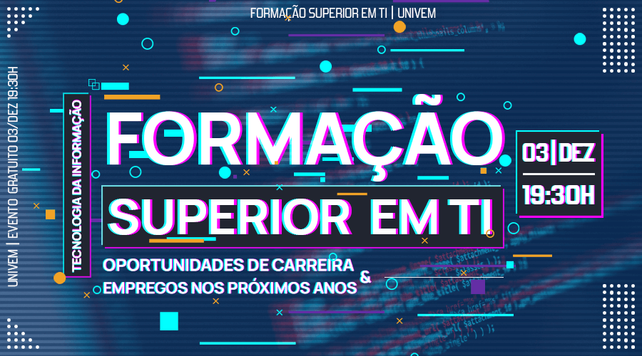 Formação Superior em TI: Oportunidades de carreira e emprego nos próximos anos