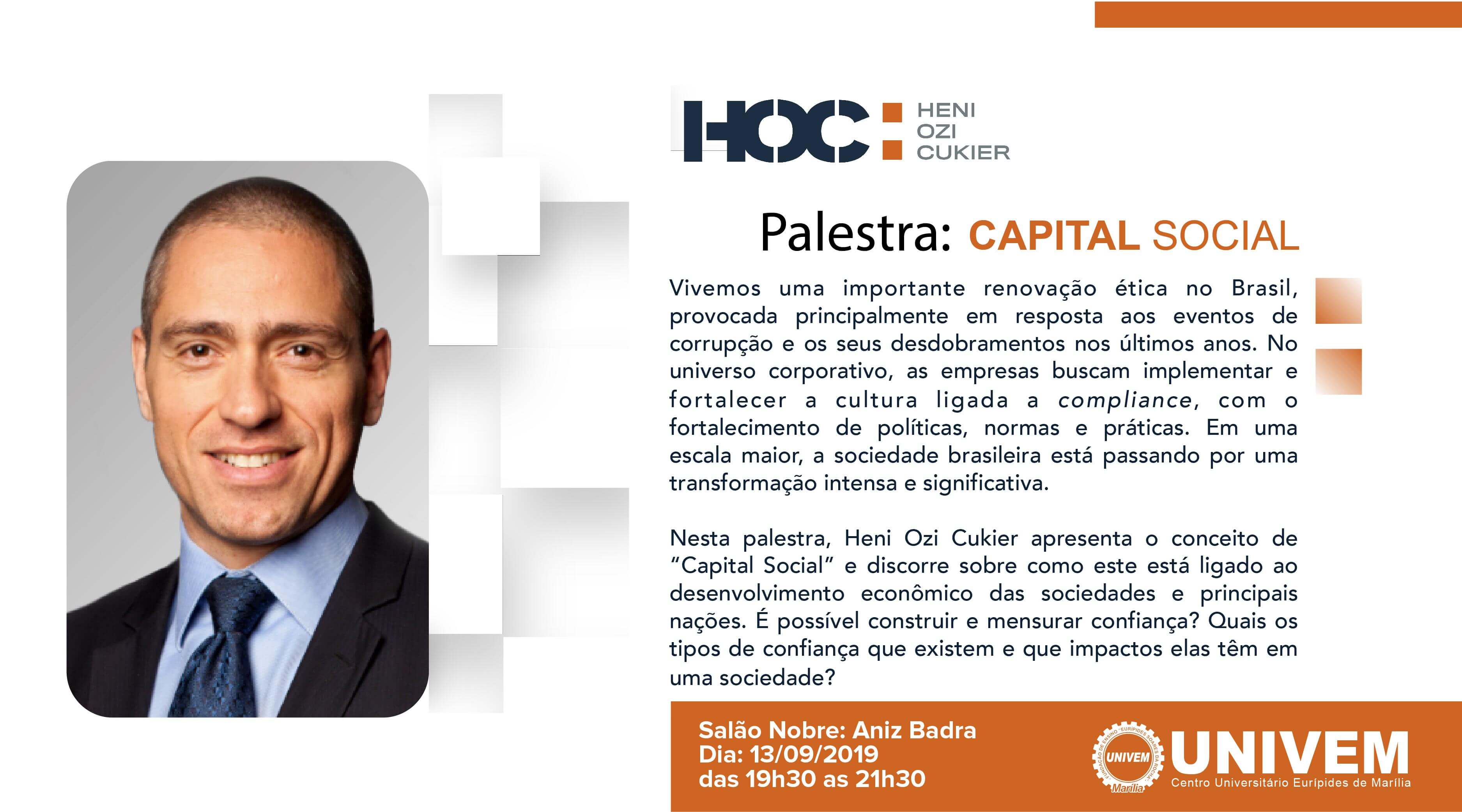 Palestra - Capital Social