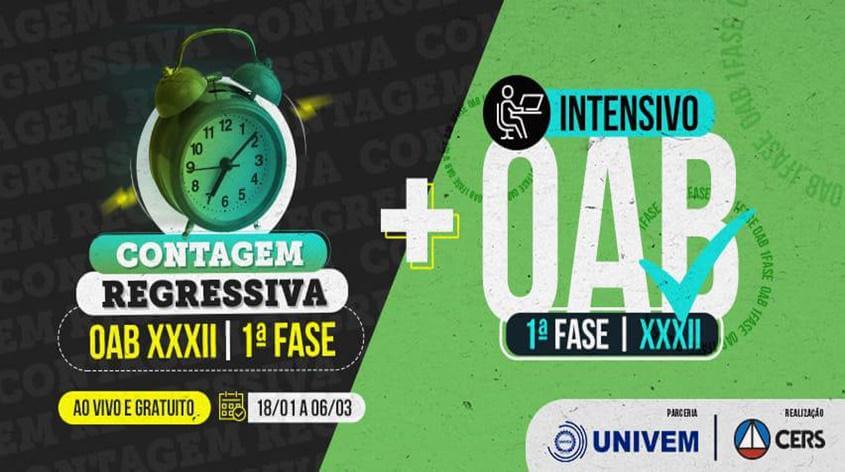 Alunos do UNIVEM terão acesso gratuito a cursos preparatórios para OAB