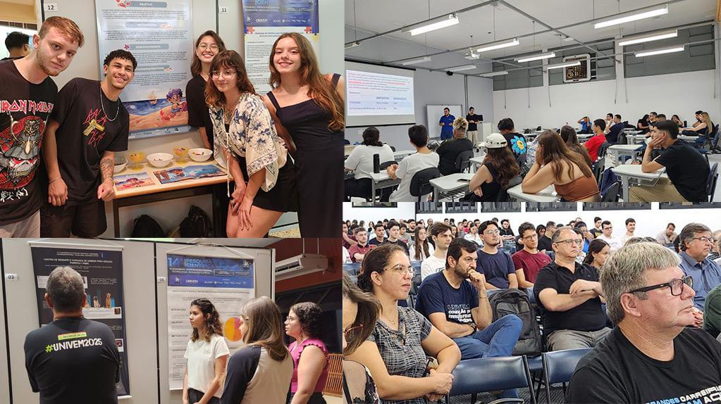 Congresso de Pesquisa Científica do UNIVEM – Centro Universitário Eurípedes de Marília – em parceria com a FAMEMA, FAJOPA, FATEC (Marília, Garça e Pompeia)