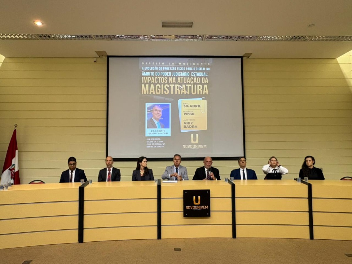 Encerramento do Direito em Movimento destaca a transformação digital no Judiciário