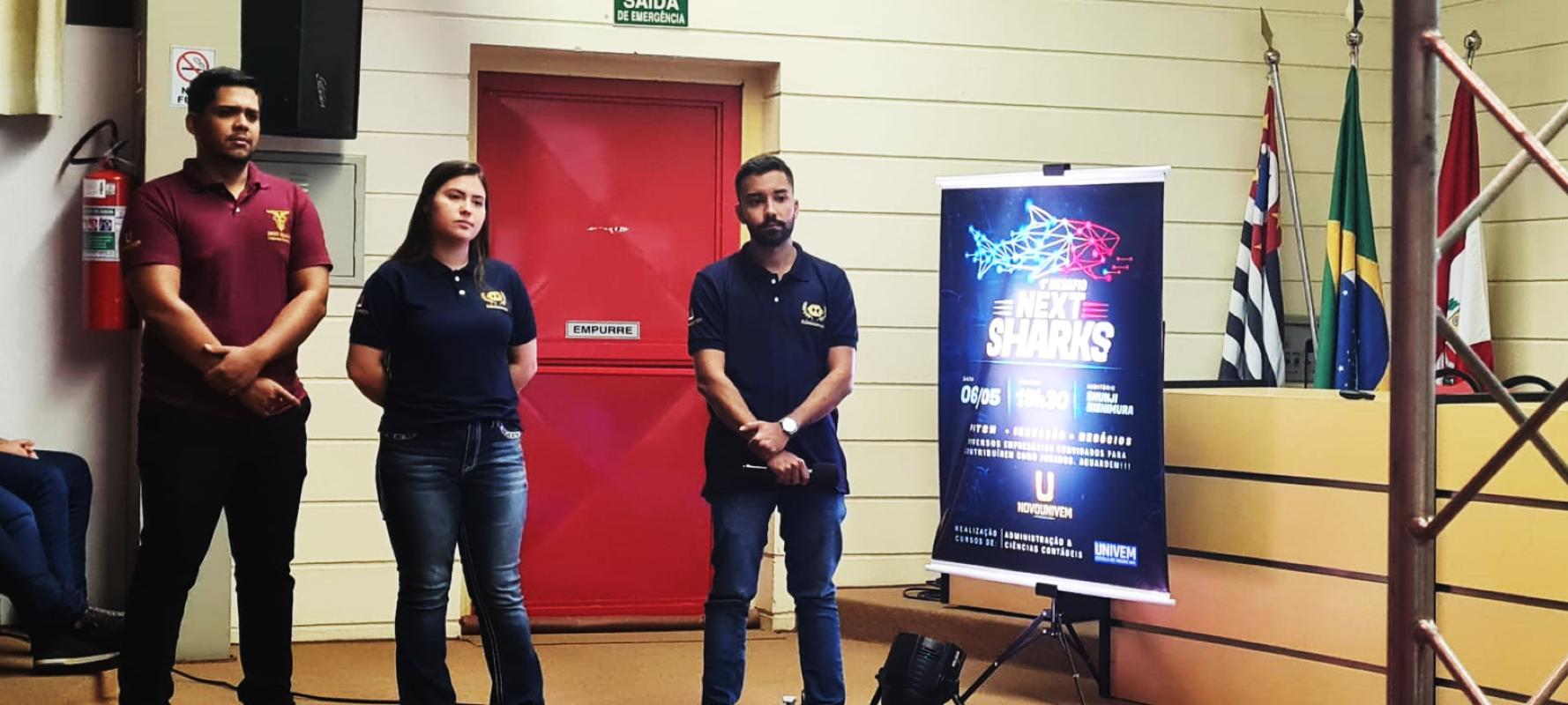 Desafio Next Sharks reúne alunos e empresários em noite de inovação e empreendedorismo no NOVOUNIVEM