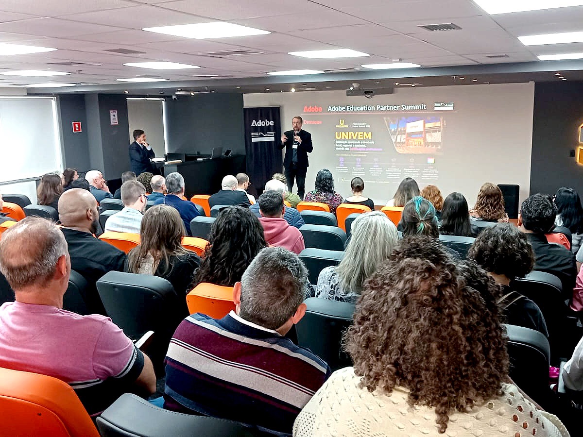 Univem abre estudos de caso em encontro nacional da Adobe